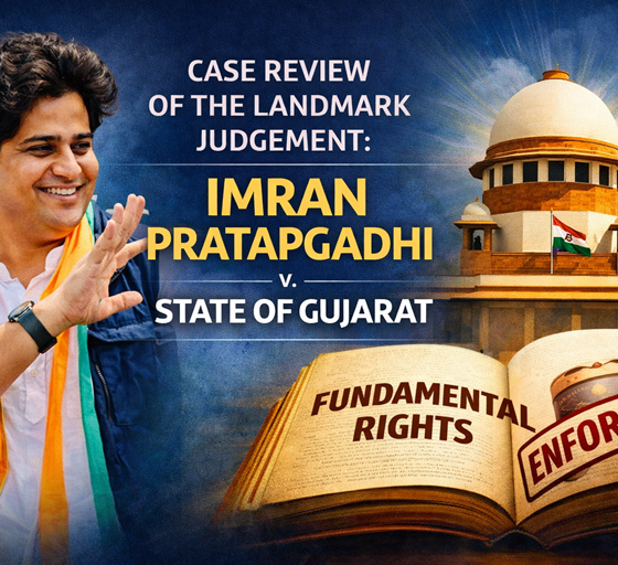 case review, imran pratapgadhi, Fundamental Rights, FIR Quashed,
